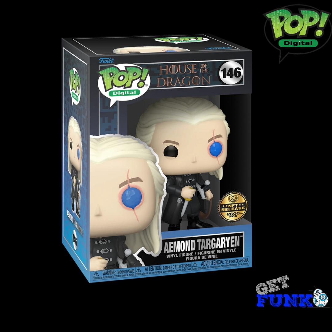 #146 Digital POP! House of the Dragon - Aemond Targaryen Legendary Exclusive