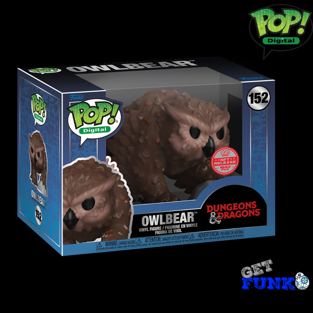 #152 Digital POP! Dungeons & Dragons - Owlbear Legendary Exclusive