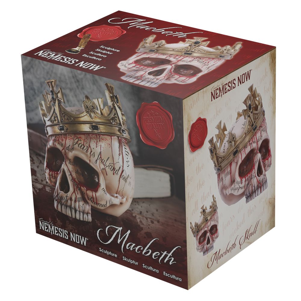 Nemesis Now - Macbeth skull