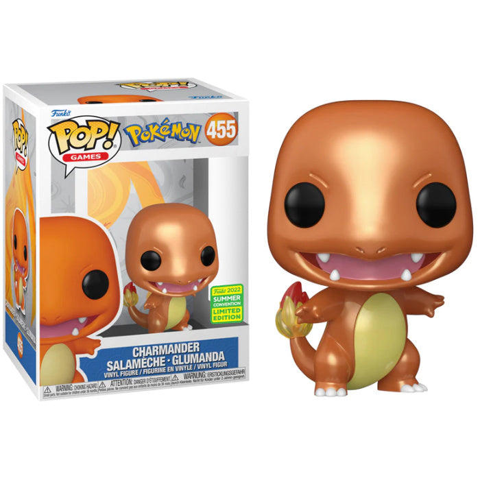 #455 Pokemon - Charmander Metallic SDCC Excl.